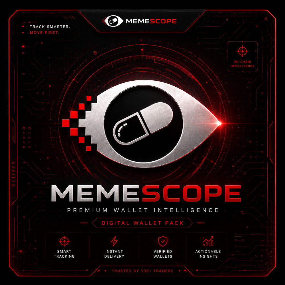 MEMESCOPE wallet research visual